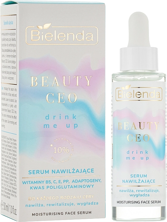 Bielenda Увлажняющая сыворотка для лица Beauty CEO Drink Me Up Serum - фото N2