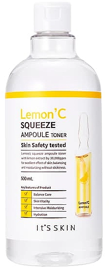 It's Skin Тонік для обличчя з екстрактом лимона Lemon' C Squeeze Ampoule Toner - фото N1