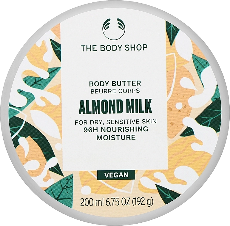 The Body Shop Олія для тіла «Мигдальне молочко» Almond Milk Vegan Body Butter - фото N1
