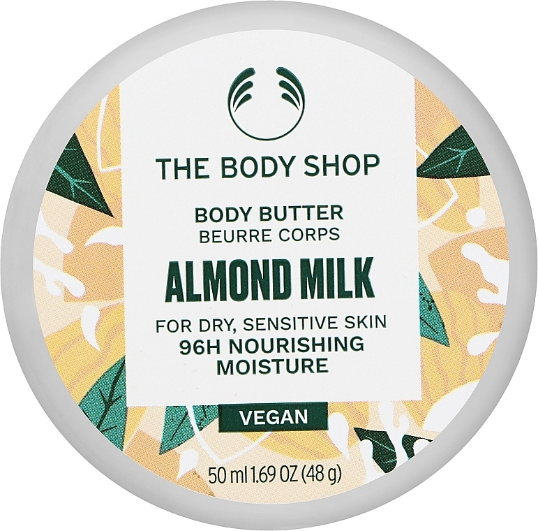 The Body Shop Олія для тіла «Мигдальне молочко» Almond Milk Vegan Body Butter - фото N2