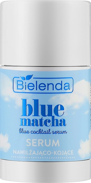 Bielenda Зволожувальна і заспокійлива сироватка для обличчя Blue Matcha Blue Coctail Serum - фото N1