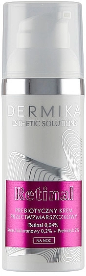 Dermika Ночной крем против морщин с пребиотиками Esthetic Solutions Retinal Cream - фото N1