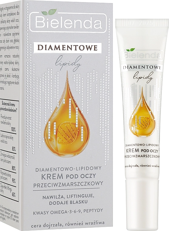 Bielenda Крем для шкіри навколо очей Diamond Lipids Eye Cream - фото N2