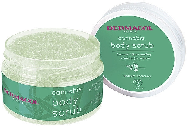 Dermacol Конопляный скраб для тела Cannabis Body Scrub - фото N1