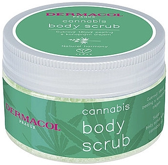 Dermacol Конопляный скраб для тела Cannabis Body Scrub - фото N2