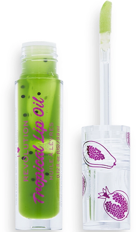 I Heart Revolution Тропічна олія для губ "Ківі" Tasty Tropical Lip Oil Kiwi - фото N1