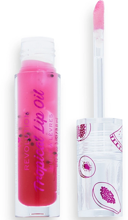 I Heart Revolution Тропічна олія для губ "Гранат" Tasty Tropical Lip Oil Pomegranate - фото N1