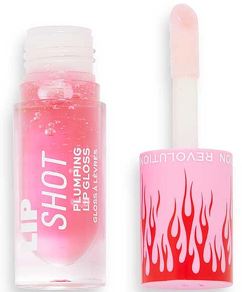 Makeup Revolution Hot Shot Lip Flame Plumping Gloss Блеск для губ - фото N1