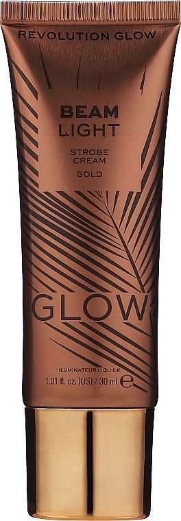 Makeup Revolution Glow Beam Light Strobe Cream Хайлайтер - фото N1