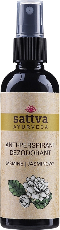 Sattva Натуральный дезодорант на водной основе Jasmine Anti-Perspirant - фото N1