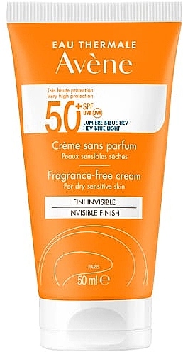 Avene Солнцезащитный крем для сухой кожи Tres Haute Protection SPF50+ - фото N1