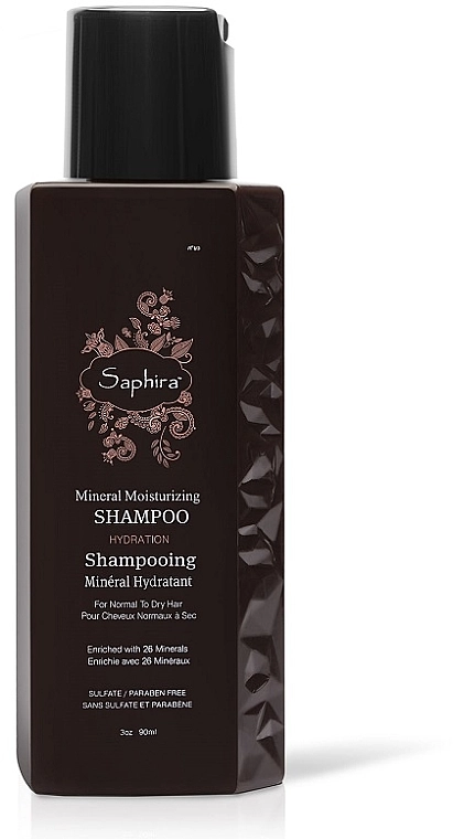 Saphira Шампунь для зволоження волосся Hydration Mineral Moisturizing Shampoo - фото N1