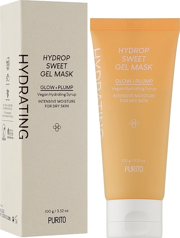 PURITO Маска для обличчя Hydrop Sweet Gel Mask - фото N2