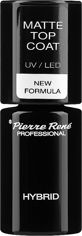 Pierre Rene Матовый топ для гибридного лака Hybrid Matte Top Coat - фото N1