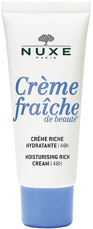 Nuxe Насичений крем для сухої шкіри обличчя Creme Fraiche De Beaute Moisturising Rich Cream 48H - фото N1