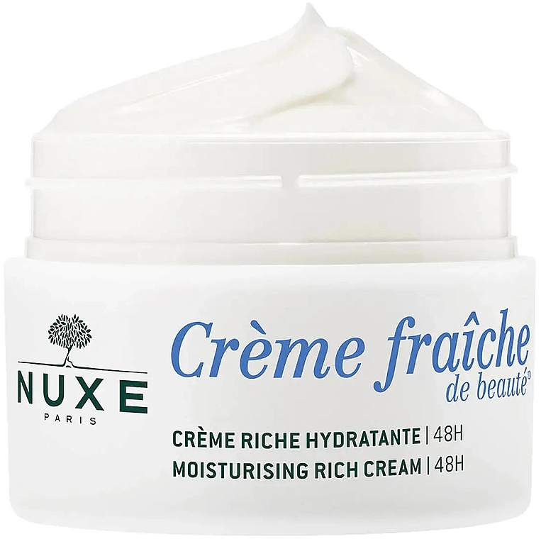 Nuxe Насичений крем для сухої шкіри обличчя Creme Fraiche De Beaute Moisturising Rich Cream 48H - фото N5
