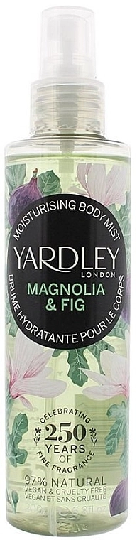 Yardley Magnolia & Fig Спрей для тела - фото N1