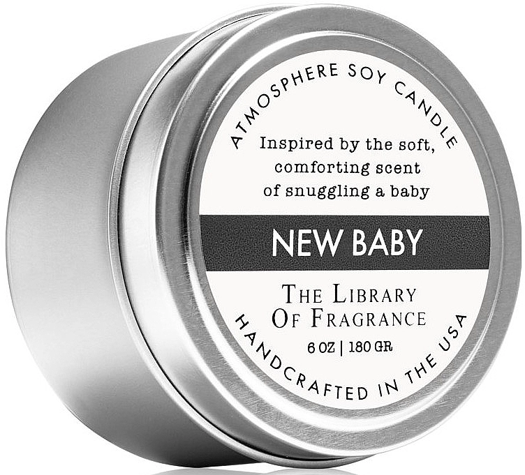 Demeter Fragrance New Baby Atmosphere Soy Candle Ароматична свічка - фото N1