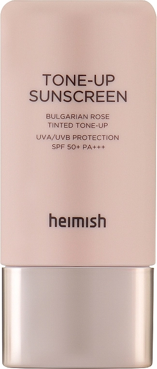 Heimish Bulgarian Rose Tone-up Sunscreen SPF50+ Сонцезахисний тонувальний праймер з трояндою - фото N1