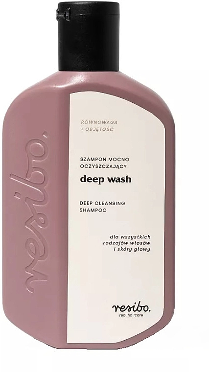 Resibo Глубоко очищающий шампунь для волос Deep Cleansing Shampoo - фото N1