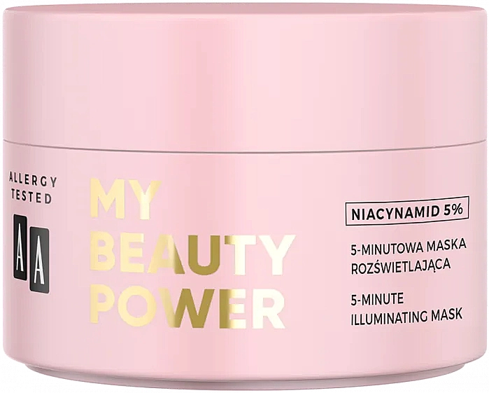 AA 5-минутная осветляющая маска для лица My Beauty Power Illuminating Mask - фото N3