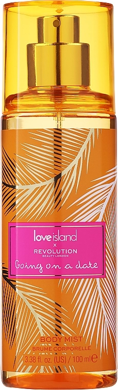 Makeup Revolution X Love Island Going on a Date Body Mist Міст для тіла - фото N1