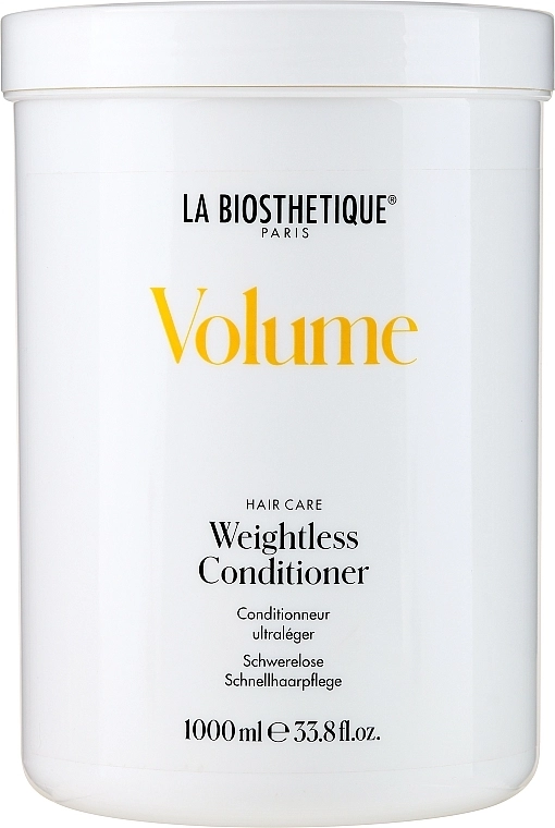 La Biosthetique Легкий кондиционер для придания объема волосам Volume Weightless Conditioner - фото N2