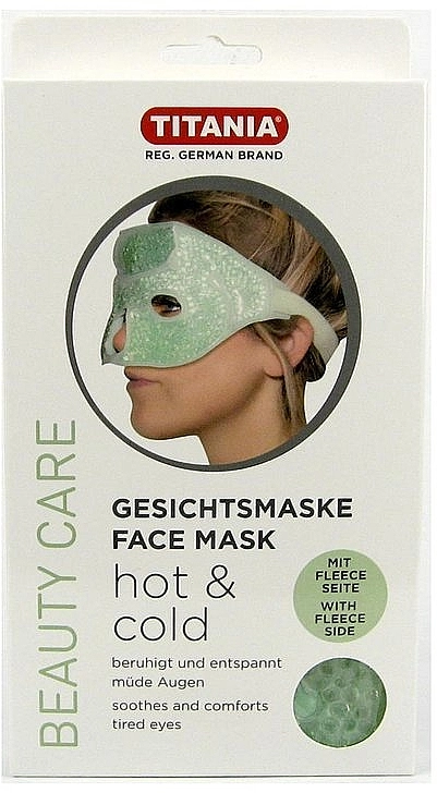 Titania Охолоджувальна гелева маска для обличчя Face Mask Cold - фото N1