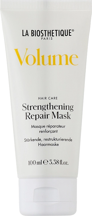 La Biosthetique Зміцнювальна маска для надання об'єму волоссю Volume Strengthening Repair Mask - фото N1