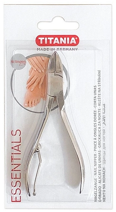 Titania Кусачки для нігтів хромовані, 13 см, 1056/13 - фото N1