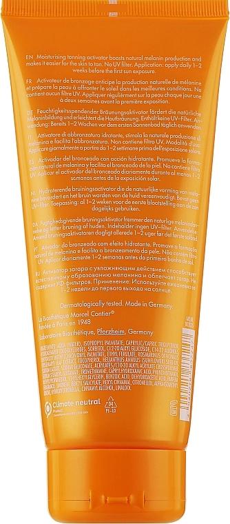 La Biosthetique Активатор меланина с увлажняющим эффектом Soleil Tan Activating Body Lotion - фото N2