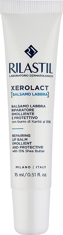 Rilastil Xerolact Balsamo Labbra Riparatore 15ml