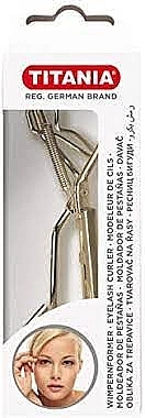 Titania Щипцы для завивки ресниц, позолоченные, 10.5 см, 1053/G B Eye Lash Curler Gold Plated - фото N1