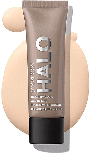 Smashbox Halo Healthy Glow All-In-One Tinted Moisturizer Spf 25 (мини) Тонирующий увлажняющий крем - фото N1