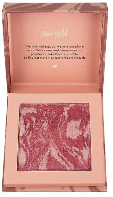 Barry M Heatwave Baked Marble Blusher Рум'яна - фото N2