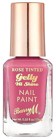 Barry M Лак для нігтів Gelly Hi Shine Rose Tinted Nail Paint - фото N1