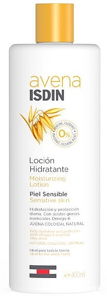 Isdin Лосьон для тела с овсянкой и омега-6 Avena Moisturizing Lotion Sensitive Skin - фото N1