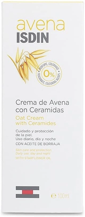 Isdin Овсяный крем с керамидами для лица и тела Avena Oatmeal Cream With Ceramides - фото N2