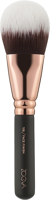 Zoeva Пензель для макіяжу, 108 Face Finish Rose Golden Black - фото N1