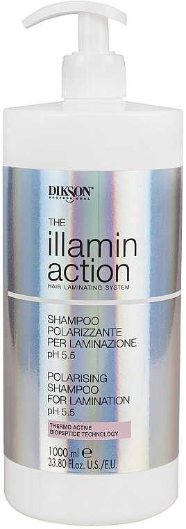 Dikson Набір Illaminaction Salon Kit (shmp/300ml + conc/300ml + cr/200ml + spray/80ml) - фото N2