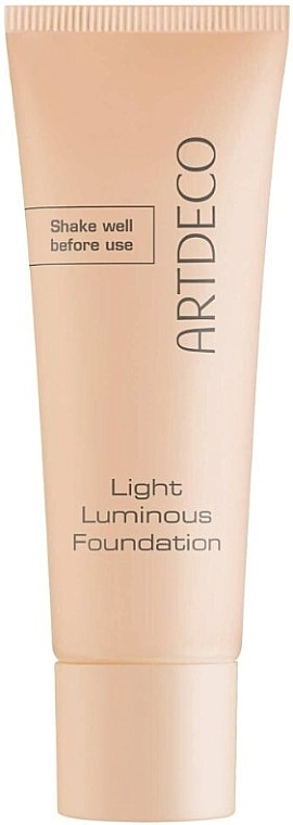 Light Luminous Foundation Тональний крем - Artdeco Light Luminous Foundation, 45 - Gentle Mahogany, 25 мл - фото N1