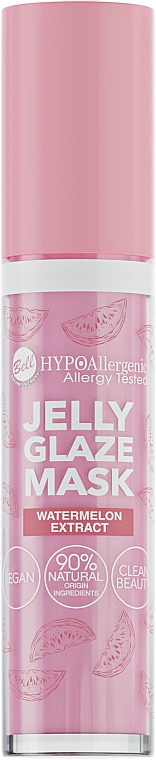 Bell Гіпоалергенна регенерувальна маска для губ Hypoallergenic Jelly Glaze Lip Mask - фото N1