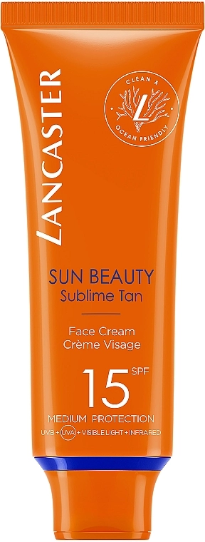 Lancaster Сонцезахисний крем для обличчя Sun Beauty SPF15 - фото N1