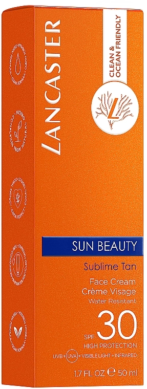 Lancaster Сонцезахисний крем для обличчя Sun Beauty SPF30 - фото N3