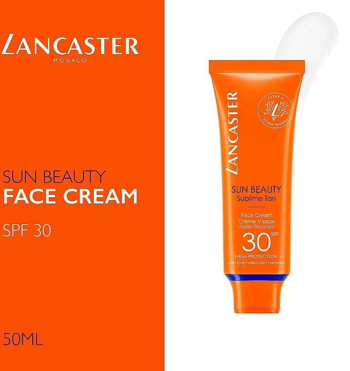 Lancaster Сонцезахисний крем для обличчя Sun Beauty SPF30 - фото N6