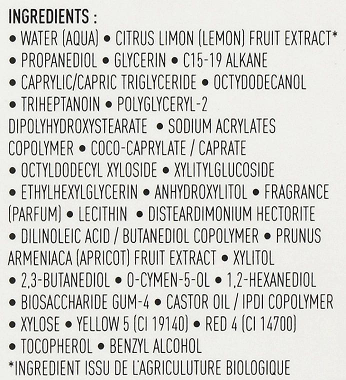 Бальзам для обличчя з екстрактом абрикоса - Academie Radiance Aqua Balm Eclat 98.4% Natural Ingredients, 50 мл - фото N4