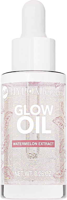 Bell Гипоаллергенное фруктовое осветляющее масло для лица Hypoallergenic Glow Oil - фото N1