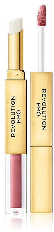 Revolution Pro Supreme Stay 24h Lip Duo Двостороння помада-бальзам - фото N1