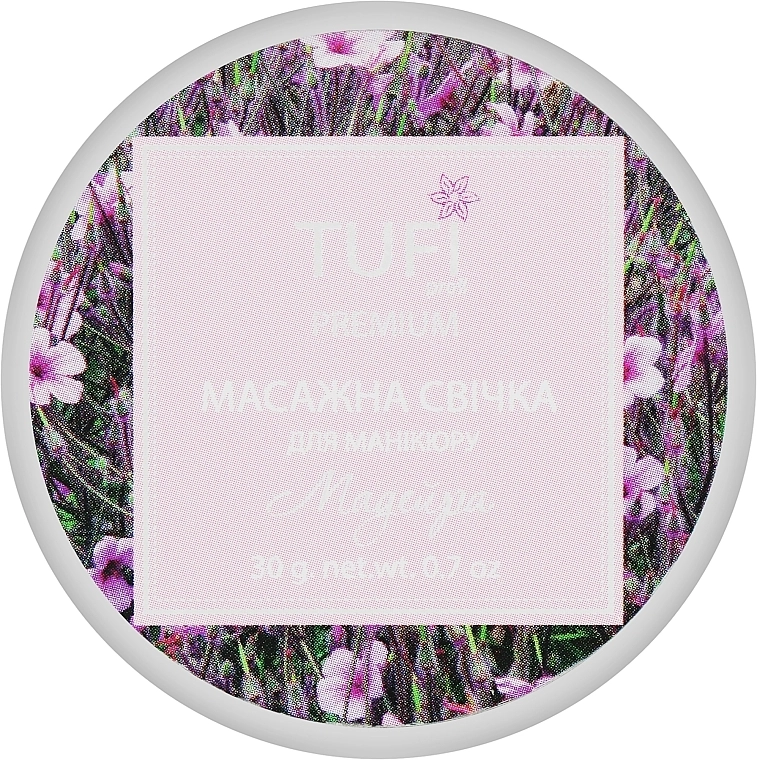 Tufi profi Масажна свічка для манікюру "Мадейра" Premium - фото N1