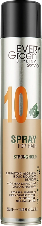 Dikson Спрей сильної фіксації Every Green Spray For Hair * - фото N1
